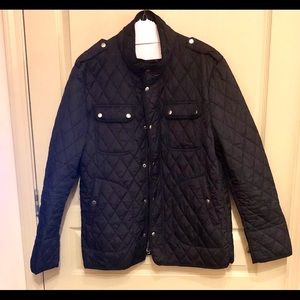 Mens (Haggar Clothing) Jacket Coat Padded Diamond Quilted Size XL